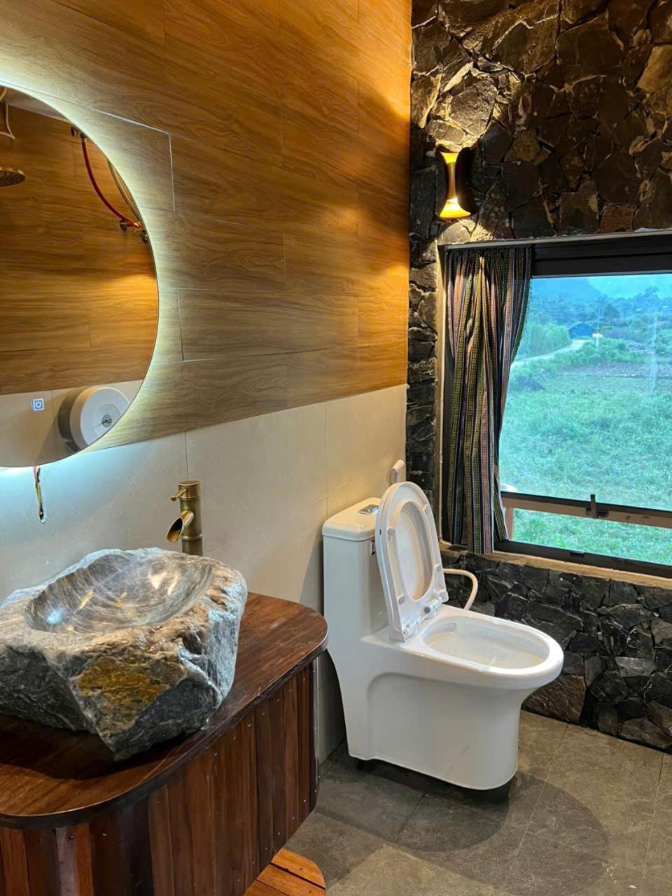 Muong Tra Stream Homestay Lang Cac Bagian luar foto