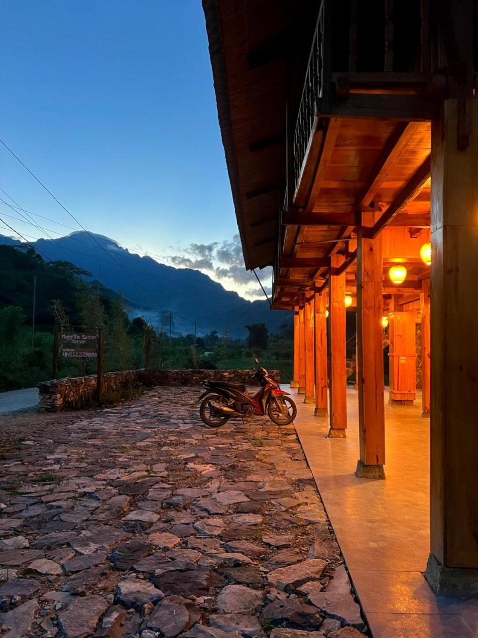 Muong Tra Stream Homestay Lang Cac Bagian luar foto